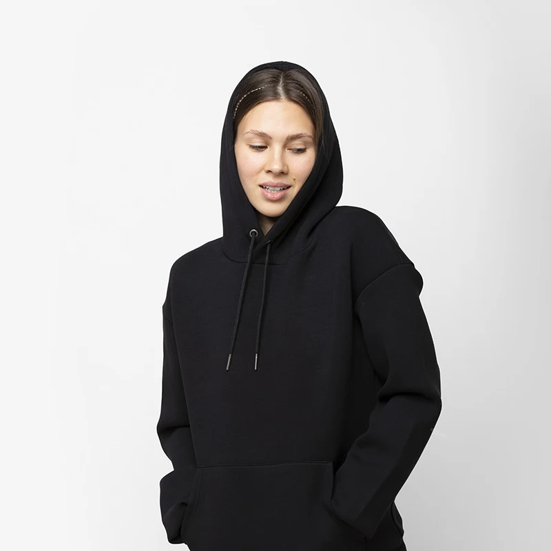 Midnight Black Classic Hoodie